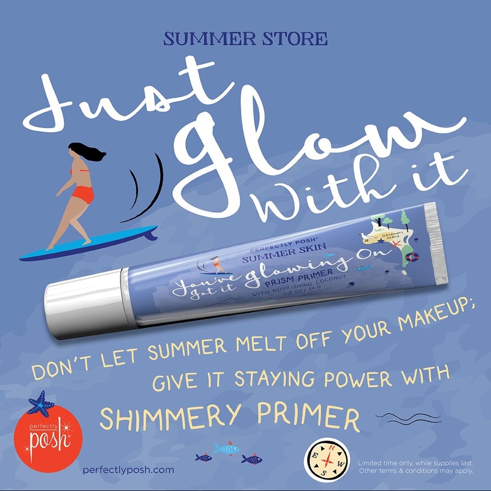 New You’ve got a glowing on face primer